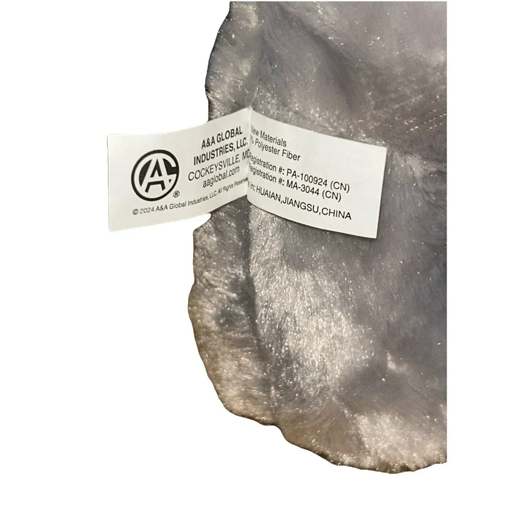 A&A Global Industries Christmas Elephant Plush Toy 3GJUMCHR8